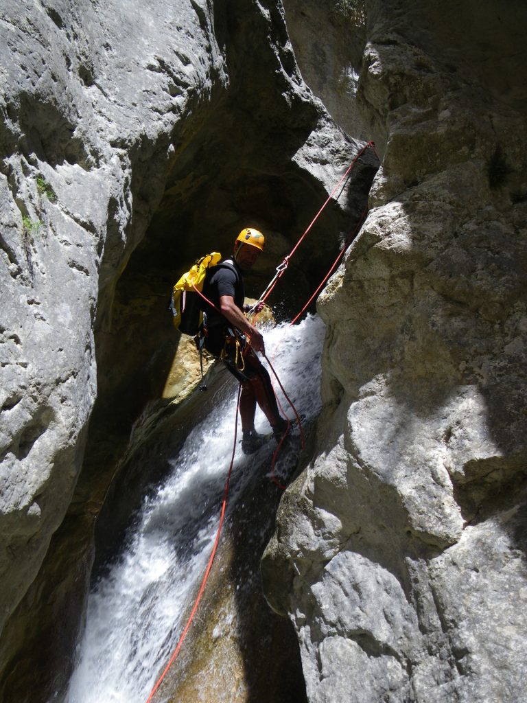vertigo verdon canyon Balène canyoning escalade aventure