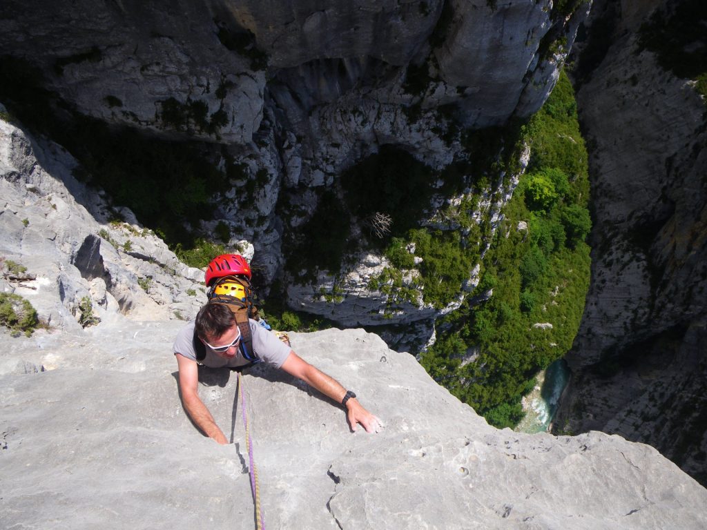 canyon Baudan vertigo verdon moniteur escalade